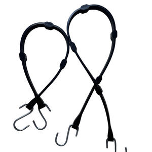 Catégorie Produits en caoutchouc Sangles de bâche réglables 21 \ "31 \" Crochets élastiques en caoutchouc <span class=keywords><strong>pour</strong></span> remorques à plat dissimulées - Product Image 1