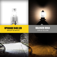 Mejor calidad D2s D4S 10000lm 6000K D1S D2R D3S D4R D5S D8S bombilla de faro Led Canbus D2s luces LED de coche