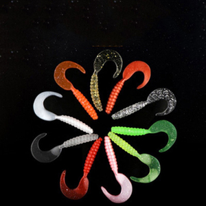 Leurre souple pour gros poissons, queue en T, appât artificiel, appât souple en silicone, 3,5 cm, 5,5 cm, 7 cm, 0,7 g, 1,3 g, 2,2 g - Product Image 4