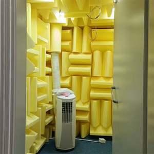 ห้องทดสอบเสียงกึ่งอะนีโคอิก JINGHUAN สำหรับการทดสอบเสียงเครื่องใช้ไฟฟ้าในครัวเรือน ขนาดและสีตามสั่ง พร้อมส่วนประกอบหลัก PLC ใหม่ รับประกัน 1 ปี - Product Image 3