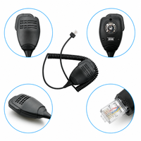 Microphone mobile 8 broches PMMN4007A robuste pour radio bidirectionnelle Motorola GM350 GM398 EM200