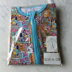 Bambus Baby Reißverschluss-Pyjama Langarm RTS Bambus Schlafanzug Kinder Mystery Box Überraschungsbox Baby Bambus Reißverschluss-Pyjama - Product Image 6