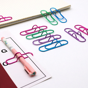 Pinces à ressort multi-usages en métal doré pour stylo et <span class=keywords><strong>crayon</strong></span> Trombones pratiques - Product Image 6