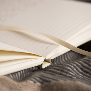 Cuaderno de Lino con Forro, Diseño de Agenda, 5x7 Pulgadas, Diario de Tapa Dura de Lujo Personalizado para Discursos, Bodas, Regalo para Pastor o Anfitrión - Product Image 3