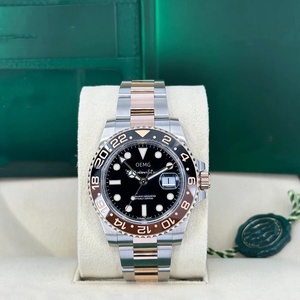 Heavy Duty Luxury <b>Automatic</b> <b>Wristwatch</b> 3285 Movement Dual Time Zone 41mm Case Sapphire Crystal Water-Resistant Stainless Steel - Product Image 5