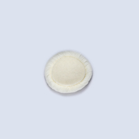 Tampons de polissage en laine 100% pure, fixation auto-agrippante, pour polisseuse de voiture, correction de peinture, finition miroir
