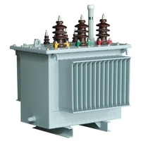 Transformateur de puissance triphasé S20-M-80/10-0.4KV, entrée 10KV, sortie 380V/220V, bobinage en cuivre, immergé dans l'huile