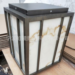 Lámpara de Jardín Exterior de Acero Inoxidable Hongjing Lighting, Tipo Pilar, LED, de Montaje Empotrado - Product Image 3