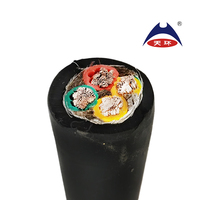 Cable Eléctrico Industrial H07RN-F de 2-6 Hilos, 4-25mm2, Flexible, Aislado y Revestido de Goma, 450/750V -30~90