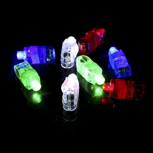 Party Supplies 100 Pack Led Finger Lights for Kids Adults Bright Novelty Party Favors Party Supplies Holiday Light up Toys
