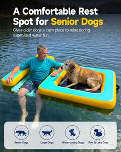 Innovador Flotador Inflable para Perros con Asiento, <span class=keywords><strong>Kayak</strong></span> Acuático de PVC Reforzado y Duradero con Construcción Drop-Stitch para Adultos y Perros - Product Image 6
