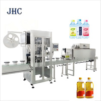 Machine d'étiquetage de manchons thermorétractables en PVC, tête simple, haute vitesse, électrique, contrôlée par PLC, automatique, pour bouteilles en métal/verre/bois