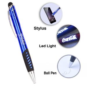 2024 Venta al por mayor UV <span class=keywords><strong>LED</strong></span> Light up PEN con logo grabado Regalo Bolígrafo para negocios Adultos Estudiantes Niños - Product Image 2