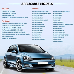 Autoradio 2DIN pour Golf 5/6 B6/B7 CC VW Polo 6R - CarPlay Android Auto GPS Navigateur Multimédia Lecteur Photo Garantie 1 An Mondiale - Product Image 5