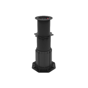 Piédestal de support en plastique personnalisable Base de support moderne à nivellement automatique avec support de sol à hauteur réglable facile à installer