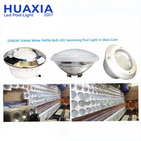 Projecteur LED PAR 56 pour piscine, télécommandé, submersible, étanche IP68, RGB 12V, blanc chaud, CRI 80, compatible Tuya