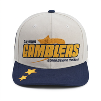 Casquette Snapback Unisexe Personnalisée en Denim Vintage Classique à 6 Panneaux avec Logo Brodé, Respirante, Imperméable et Sportive