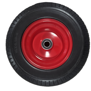 Pneu et roue de <span class=keywords><strong>tondeuse</strong></span> à gazon solide sans plat en mousse PU de 16 pouces 6.50 à 8 16 ", pour chariot de chariot de <span class=keywords><strong>brouette</strong></span> de <span class=keywords><strong>tondeuse</strong></span> à gazon - Product Image 2