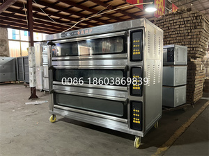 Kommerzieller Elektrischer Doppeldeck-Backofen Neuer Automatischer Brot-Etagenbackofen Hohe Produktivität Mehl-Rohmaterial - Product Image 4