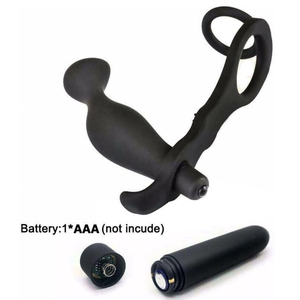 Nuovo Modello 2026: Plug Anale a Doppio Anello per Massaggio Prostatico, Giocattolo Erotico in Silicone, Anello Fallico, Dildo Anale - Product Image 3