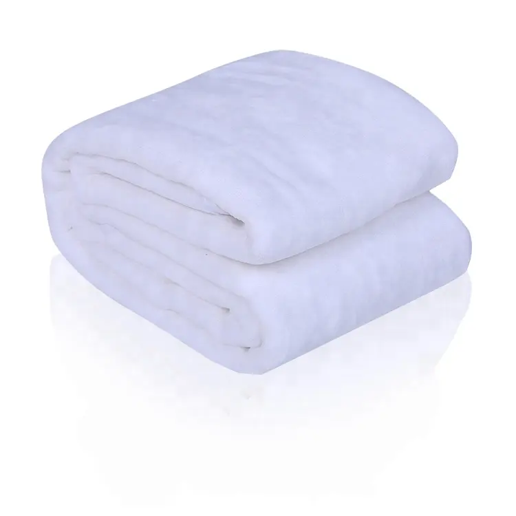 Cobertor 100% poliéster supermacio e grosso bolha branco de malha de lã estilo liso