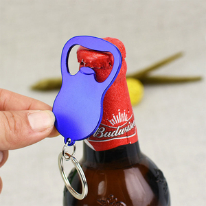 Ouvre-bouteille en métal créatif et coloré en forme de gourde, portable et durable pour bière et vin, logo personnalisé, idéal pour les fêtes - Product Image 4