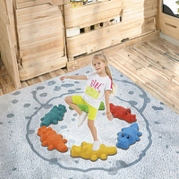 Alligator pour enfants Pierres à pas antidérapantes en plastique Bloc de coordination Jouets sensoriels pour 5 à 7 ans d'intérieur