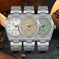Nouveau Explore Escalade Brossé Artisanat Montre Automatique Revêtement Lumineux 10ATM Hommes Montre-Bracelet