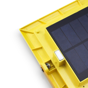 Yellow Foldable <b>Tablet</b> <b>Stand</b> with Black Grip Handles and Adjustable Angle Support - Product Image 5