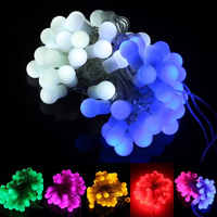 Outdoor Weihnachts-Dekorative Kugelförmige LED-Lichterkette Gartenbeleuchtung IP65-Zertifiziert Direkt vom Hersteller