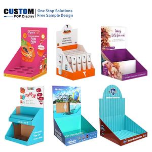 Présentoir <span class=keywords><strong>de</strong></span> comptoir pliable en carton à 4 niveaux pour cartes-cadeaux, idéal pour les magasins <span class=keywords><strong>de</strong></span> détail et les points <span class=keywords><strong>de</strong></span> vente temporaires - Product Image 3