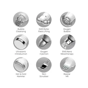 Dispositivo de Belleza Aqua para Reafirmar la Piel y Eliminar Puntos Negros con Oxígeno de Burbujas Grandes, Material ABS - Product Image 6