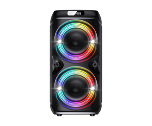 ลำโพงดีเจและปาร์ตี้แบบพกพาขนาด6.5นิ้วพร้อมไฟเปลวไฟ RGB อันสวยงาม - Product Image 1