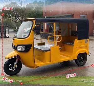 2025 New Design Hot Selling Safely and Popular 6 <b>Passengers</b> Type Rickshaw EV Tuktuk - Product Image 3