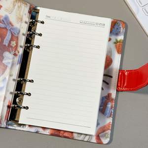 Nuevo Cuaderno A6 de Hojas Sueltas con Diseño de Gato, Cuaderno Bonito de Alta Calidad <span class=keywords><strong>para</strong></span> Niñas, Cuaderno de Estudiante - Product Image 3