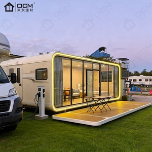 Cabaña Prefabricada OCM Apple, Pequeña Casa de Campo |   Casa Móvil Curva Tipo Cápsula para Proyectos de Alojamiento Panorámico - Product Image 5