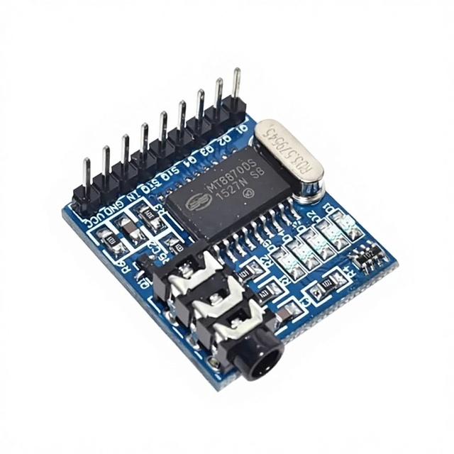 MT8870 DTMF Voice and Audio Decoding Board Module for Telephone Dialing Control