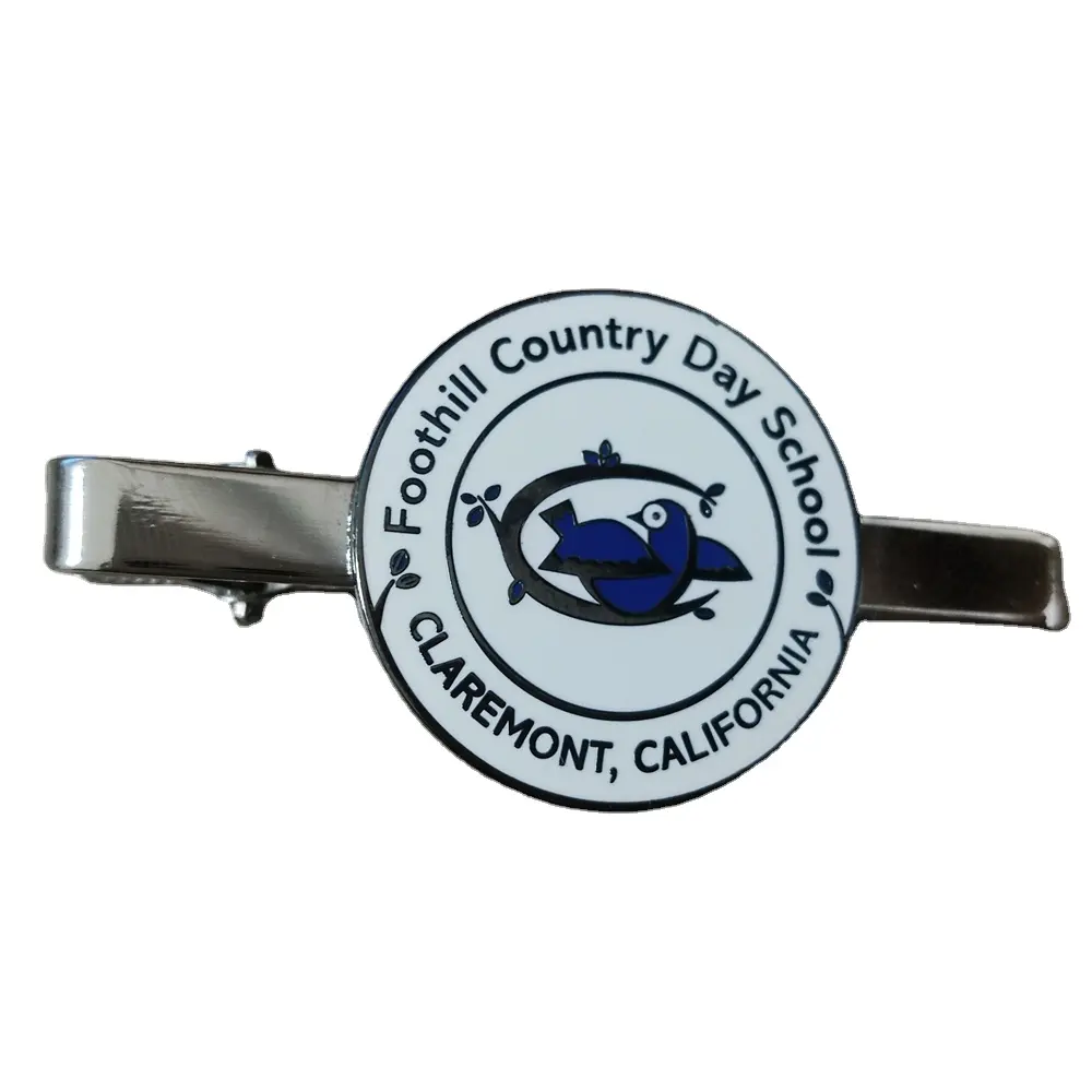 Yangle Geschenk Op Maat Van Uw Eigen Tie Bar Uitloper Country Day School Claremont California Kleding Pakken Decoratie Cadeau Voor Mannen