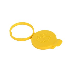 Tapa de plástico amarilla para depósito de líquido limpiaparabrisas By Carlo, para Saab 9-3 9-5 1998-2012 - Product Image 1