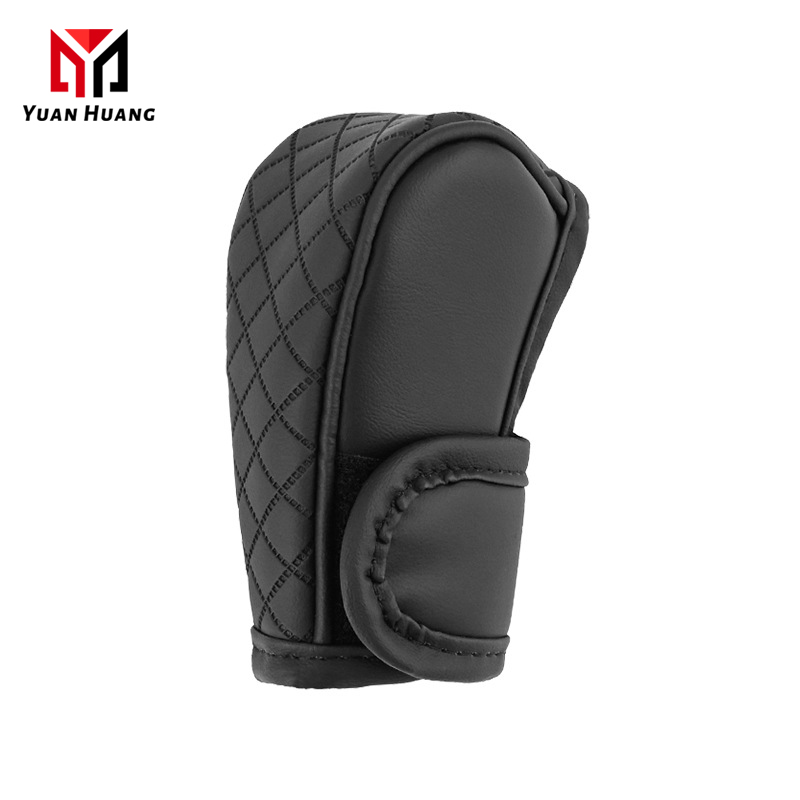 YH Brand Car Gear Cover - High-Quality Leather Non-Slip Shift Handle Cover | Guangzhou Yuanhuang