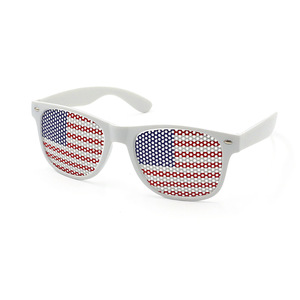 <span class=keywords><strong>Gafas</strong></span> de Sol con la Bandera de la Copa Mundial de Fútbol 2026 de Estados Unidos, Canadá y México, <span class=keywords><strong>Gafas</strong></span> de Sol con Adhesivo Perforado, Regalo de Recuerdo para Fanáticos, Recuerdos de Fiesta - Product Image 6