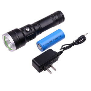 लंबी दूरी 1 किमी शिकार 26650 बड़ी बैटरी रिचार्जेबल शक्तिशाली सुपर उज्ज्वल सामरिक नेतृत्व वाली टॉर्च टॉर्च - Product Image 2