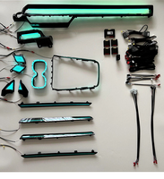 Kit d'éclairage d'ambiance pour Honda CRV 2023-2026 LHD RHD |   Bouton dynamique OEM 1:1 à 28 LED, contrôle par application WeChat