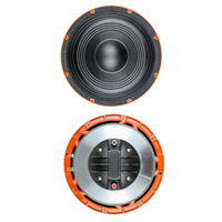Altoparlante CCAW da 10 Pollici 250W con Cabinet in Metallo e Risposta in Frequenza 20Hz-20kHz per Auto e Moto