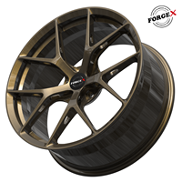 Rines Deportivos Forjados Réplica FI-R de Lujo Personalizables Plata Platino 5x114.3 5x120 de 17 18 19 20 Pulgadas para Automóviles de Pasajeros