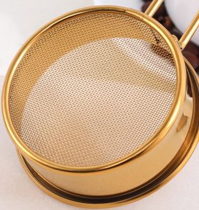 Mini passoire à thé en acier inoxydable petit égouttoir à farine en métal pour une utilisation dans la cuisine à domicile - Product Image 6