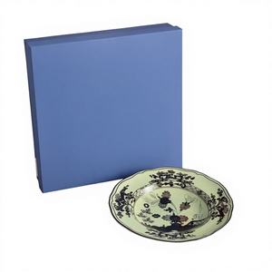 Juego de Platos Hondos de Porcelana Europea de Alta Calidad, Multicolor, Nuevo Modelo, 9 Pulgadas, Diseño Elegante y Lujoso, Ecológico, en Caja de Regalo - Product Image 1