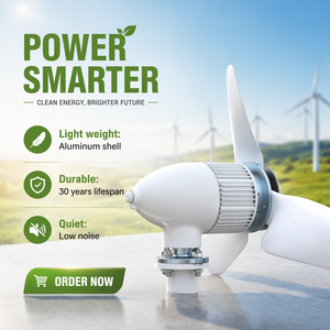 Sistema Eólico de 5kw, Generación de Energía Independiente Fuera de la Red, Generadores Monofásicos Trifásicos AR5.2-.5KW - Product Image 3