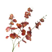 Orchidée artificielle réaliste de 85 cm en polyester, branche unique, pour bouquet de mariage, centre de table, décoration de fête