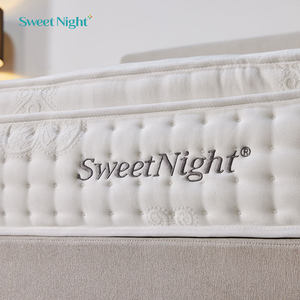 Матрас Sweetnight с индивидуальной настройкой, гибридный, с независимыми пружинами, ортопедический, 180x200, с натуральным латексом, для виллы или квартиры - Product Image 3